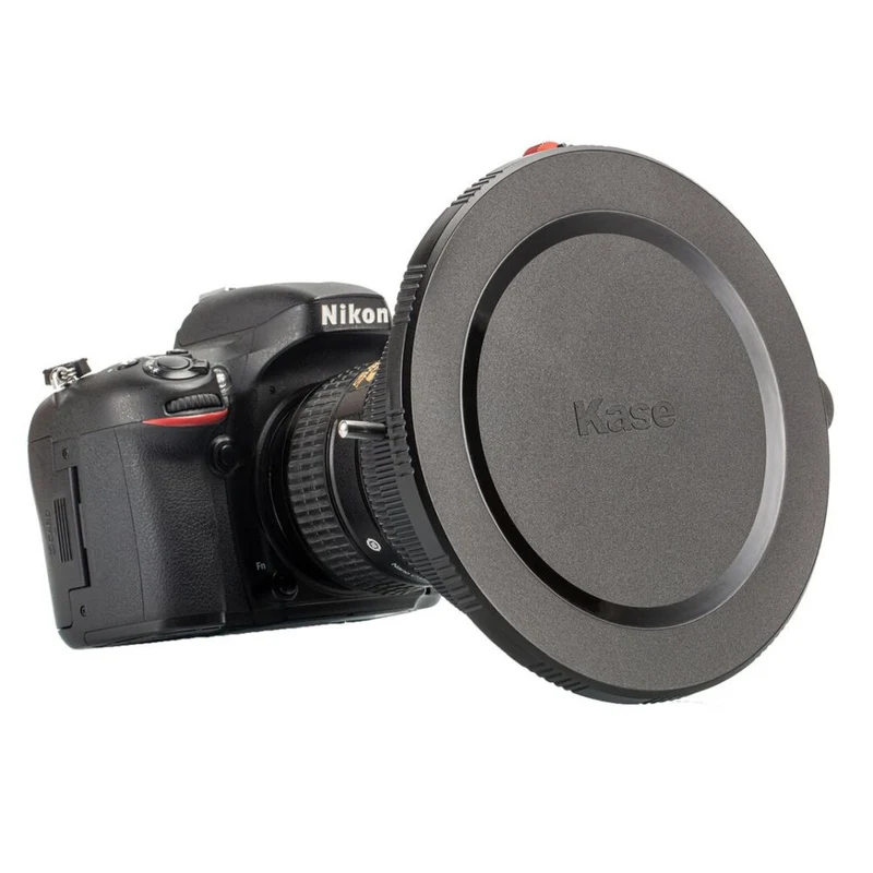 Kase K150P Objektivdeckel (2 Stück) schwarz
