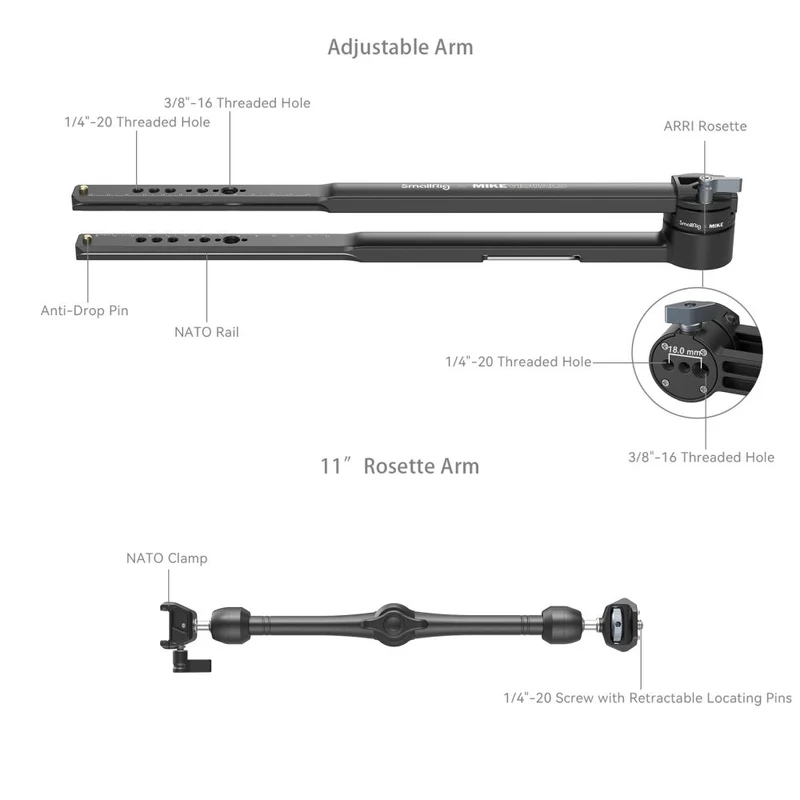 SmallRig x Mikevisuals MD4362 Tracking POV Kit