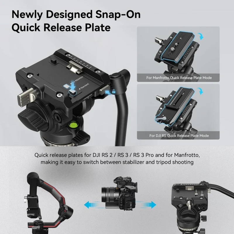 SmallRig 4475 Video Tripod Kit CT210