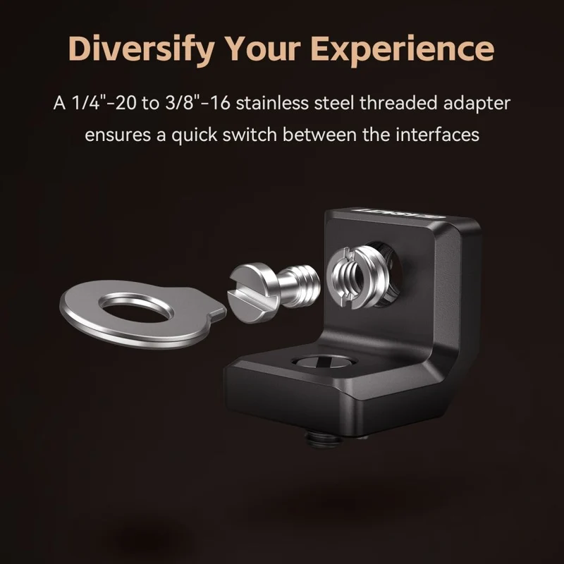 SmallRig x LensVid MD4360 mini L-förmiges Montageplattenkit