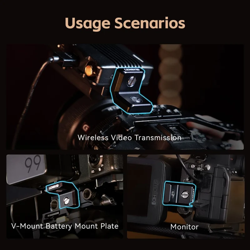 SmallRig x LensVid MD4360 mini L-förmiges Montageplattenkit