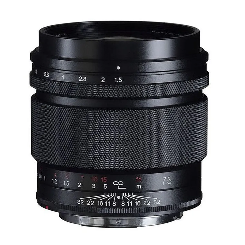 Voigtländer Nokton 1.5/75mm Canon RF-mount aspherical, black