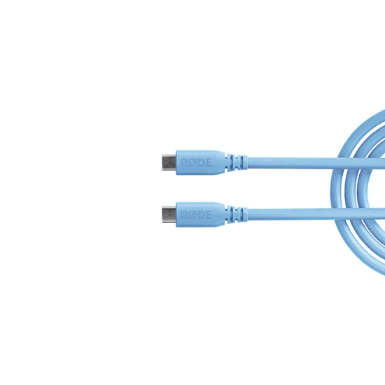 RØDE SC27 2m SuperSpeed USB-C zu USB-C Kabel, Blau