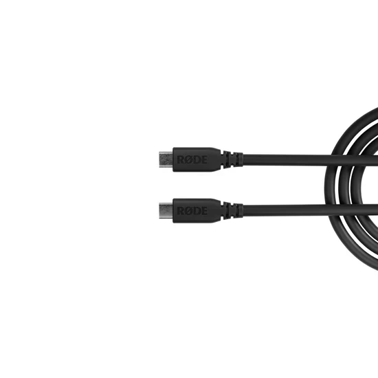 RØDE SC27 2m SuperSpeed USB-C zu USB-C Kabel, Schwarz