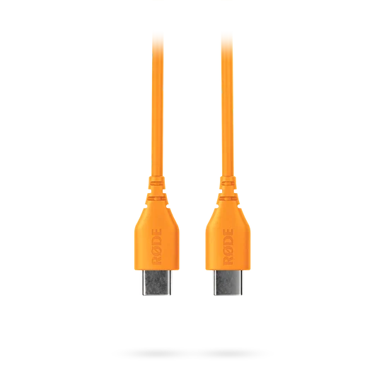 RØDE SC22 30cm USB-C to USB-C Cable, Orange