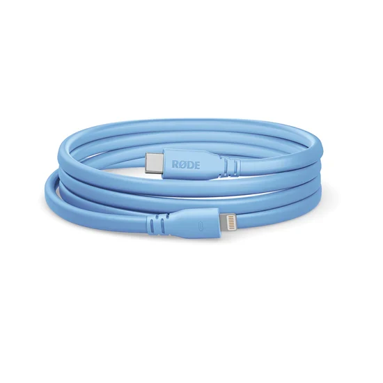 RØDE SC19 1.5m USB-C zu Lightning Kabel, Blau