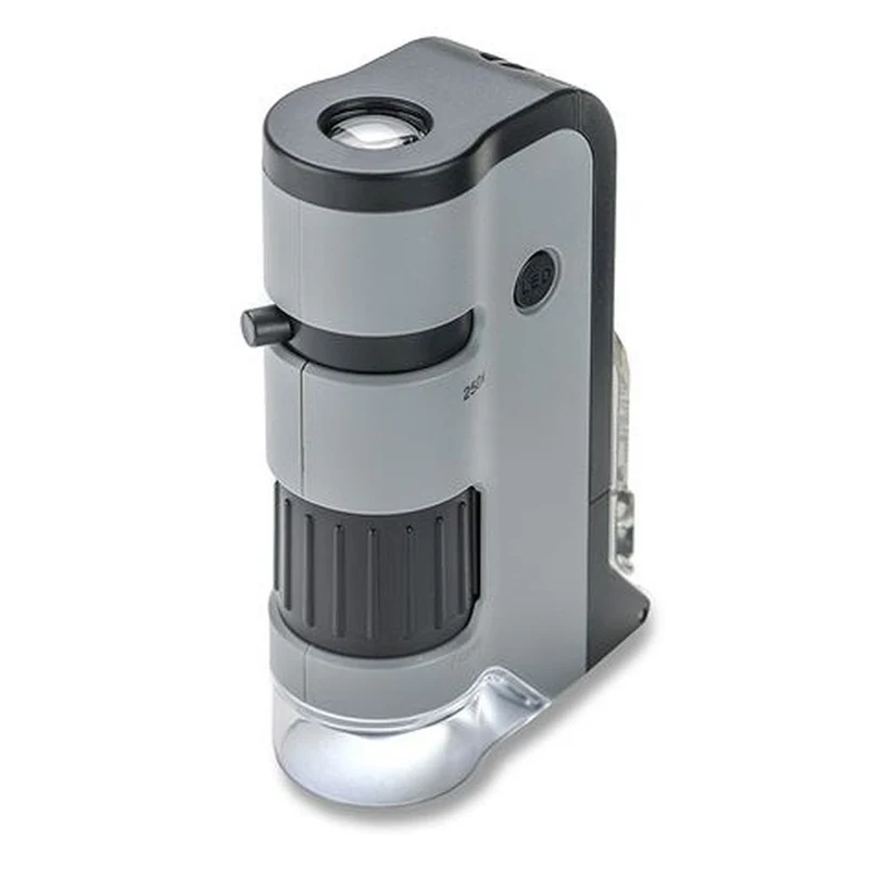 Carson Handheld Microscope MP-250 MicroFlip 100-250x with Smartphone Adapter