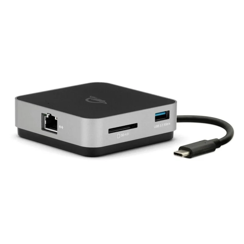 OWC Travel Dock 6-Port 100W Space Gray (Ethernet)