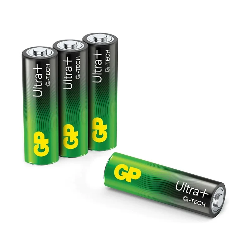 GP AA x4 Ultra Alkaline Batterien