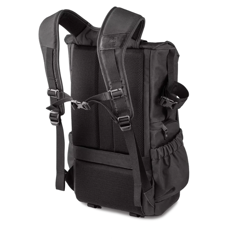 Wotancraft Pilot Backpack 18L – Schwarz