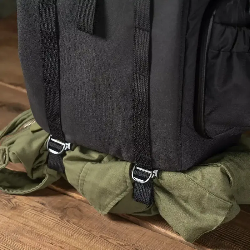 Wotancraft Pilot Backpack 18L – Schwarz