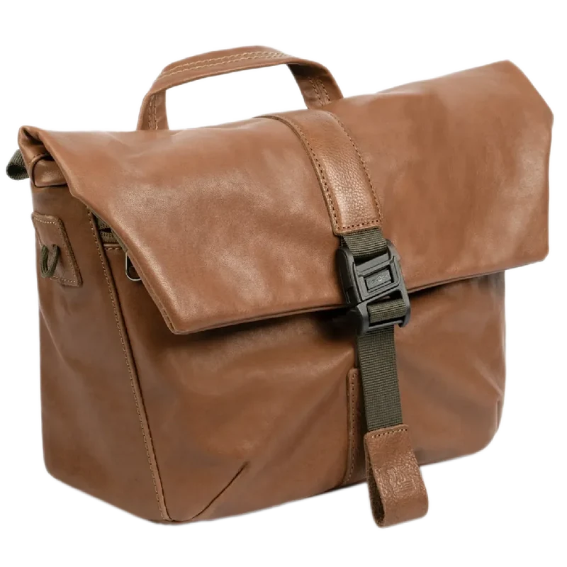 Wotancraft Pilot Travel Camera Bag 7L – Brown Leather