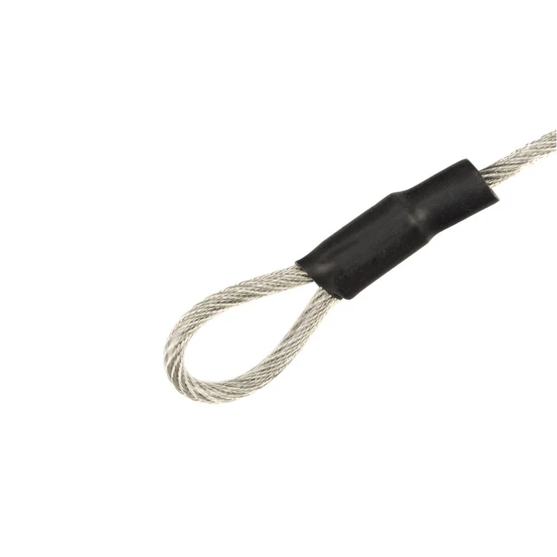 Caruba Safety cable steel with PVC coating, 1.2 m