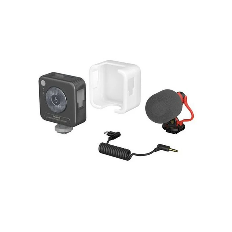 SmallRig 4369 Smartphone Vlog Stativ Kit VK-50 Erweiterte Version