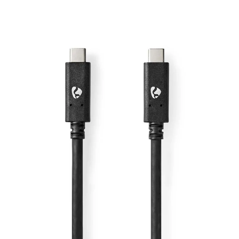 Nedis USB-C 3.2 cable 100W 1.0m black