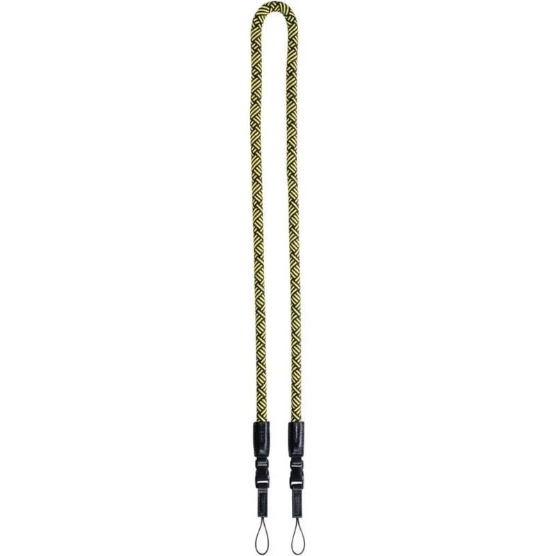 Hama Braid 120 Kameragurt, schwarz/gelb