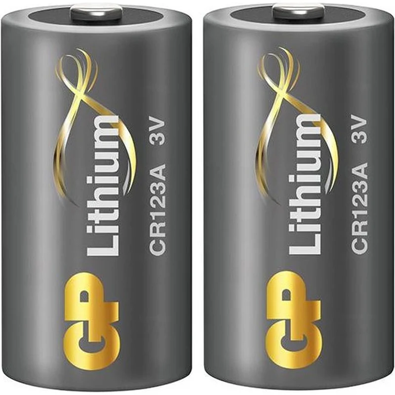 GP Ultra CR123A Lithium Battery (2x)