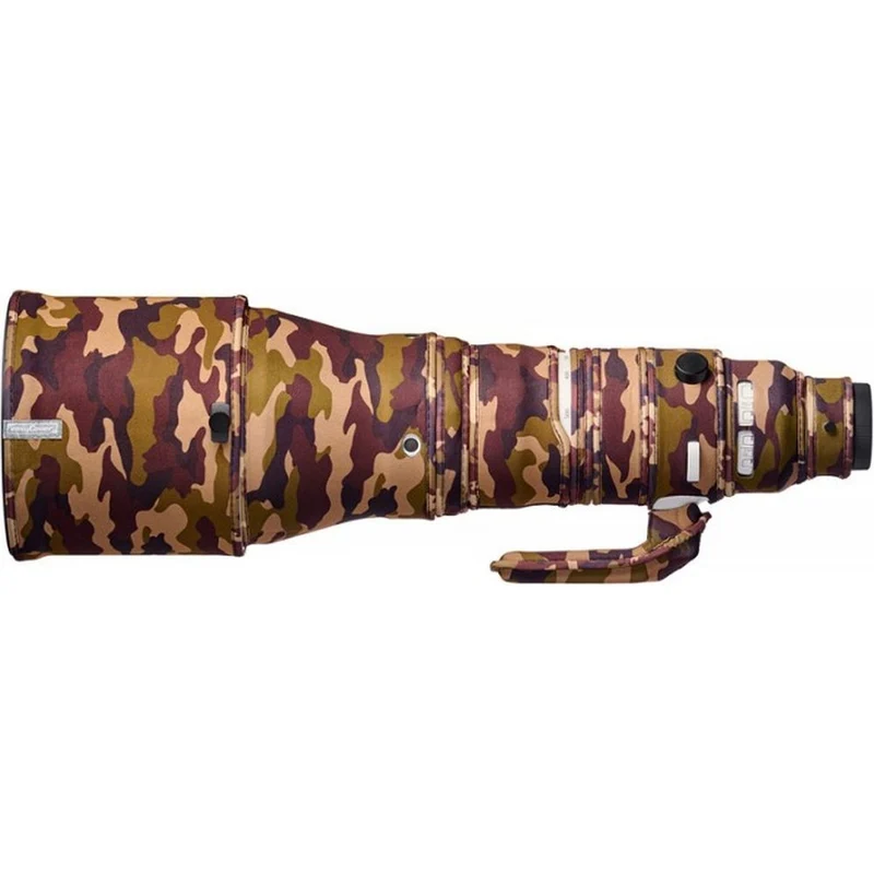 easyCover Lens Oak für Sigma 300-600mm f/4 DG OS Sportbraune Camouflage
