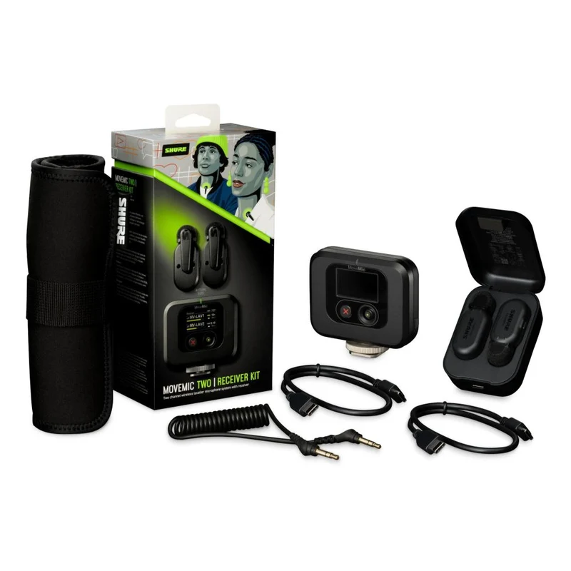 Shure MoveMic MV-TWO-KIT Drahtloses Lavalier-System