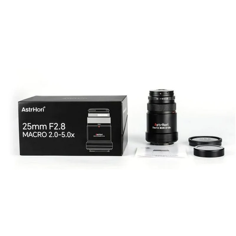 AstrHori 25mm f/2.8 2-5x Canon RF (Vollformat)
