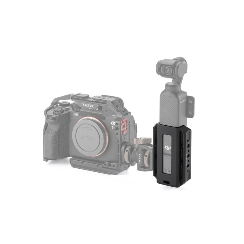 Tilta TA-T65-AME-B Accessory Mounting Expander for DJI Osmo Pocket 3 - Black