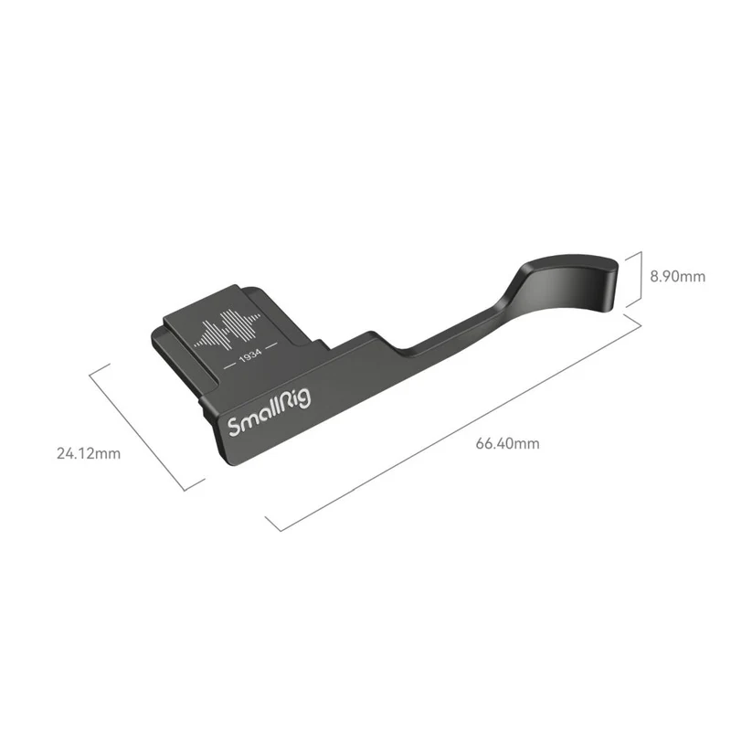 SmallRig 4559 Daumengriff für Fujifilm X100VI / X100V (schwarz)