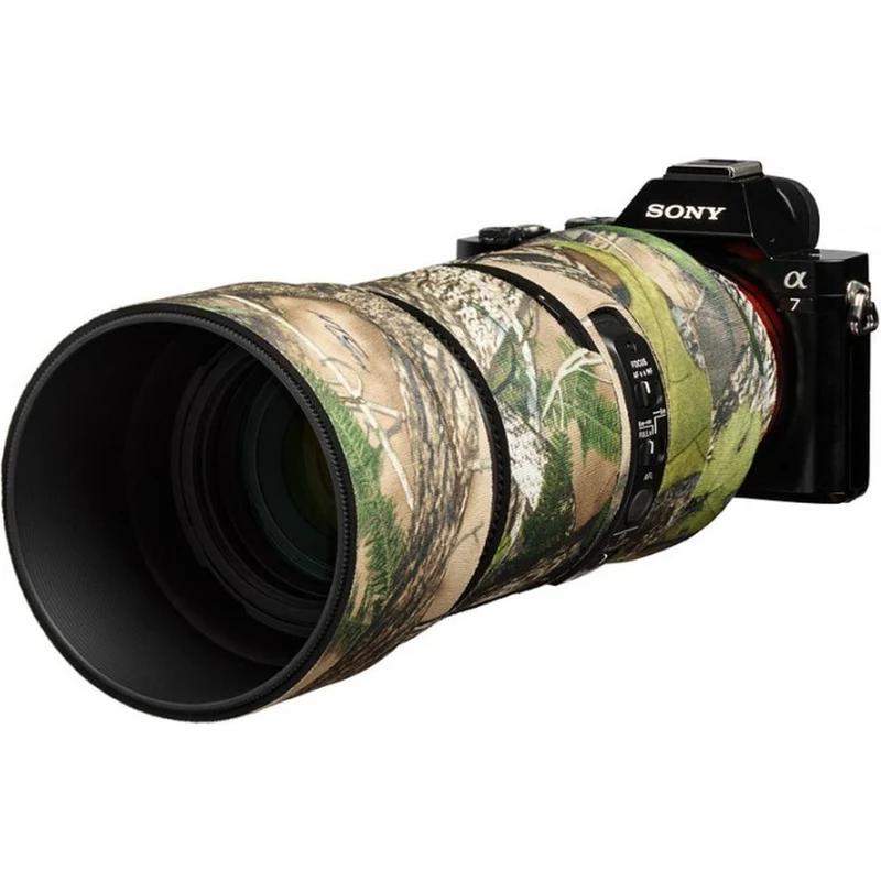 easyCover Objektivabdeckung Eiche für Sigma 100-400mm f/5-6.3 DG DN OS | C (Sony E / Leica L) True Timber HTC Tarnung