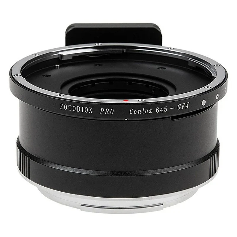 Fotodiox Pro Objektiv Mount Adapter Contax 645 Mount Objektiv auf Fujifilm G-Mount