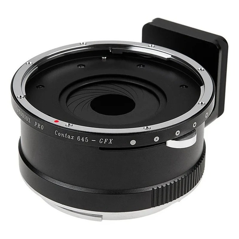 Fotodiox Pro Objektiv Mount Adapter Contax 645 Mount Objektiv auf Fujifilm G-Mount