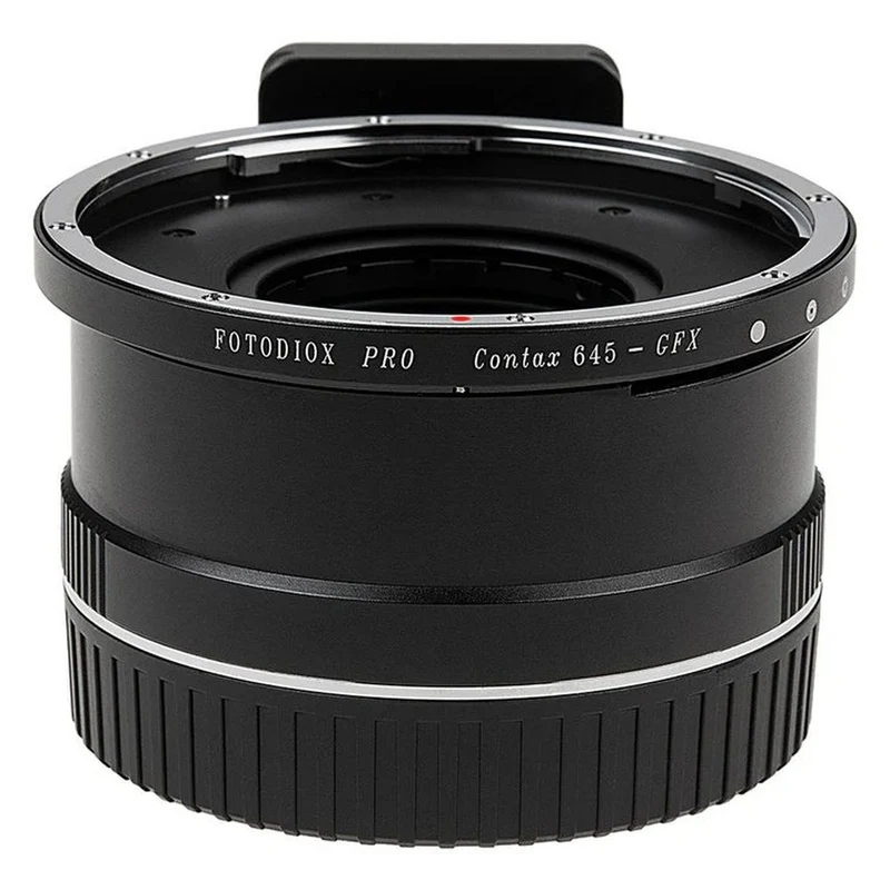 Fotodiox Pro Objektiv Mount Adapter Contax 645 Mount Objektiv auf Fujifilm G-Mount