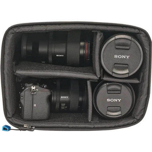 NYA-EVO Removable Camera Insert Small G3 + shoulder strap, black
