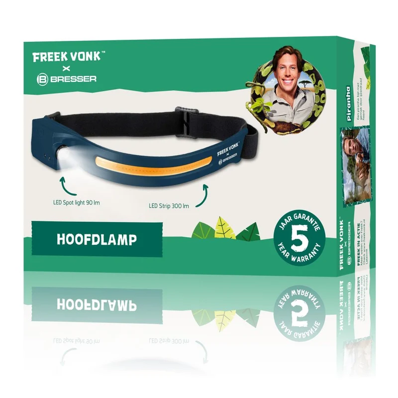 Freek Spark x Bresser Headlamp with LED strip