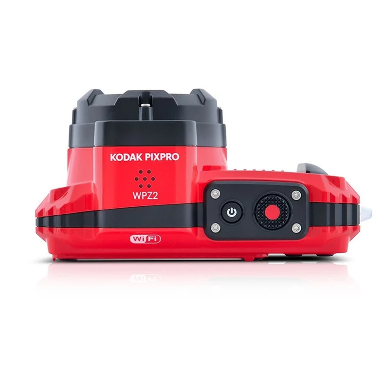 Kodak Waterproof PixPro WPZ-2 red 4x zoom, WiFi + extra battery + 16GB memory card