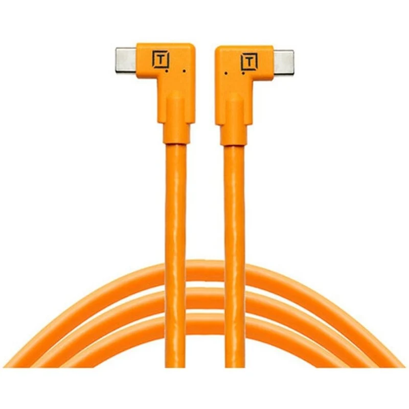 Tether Tools TetherPro USB-C right angle orange 4.6m