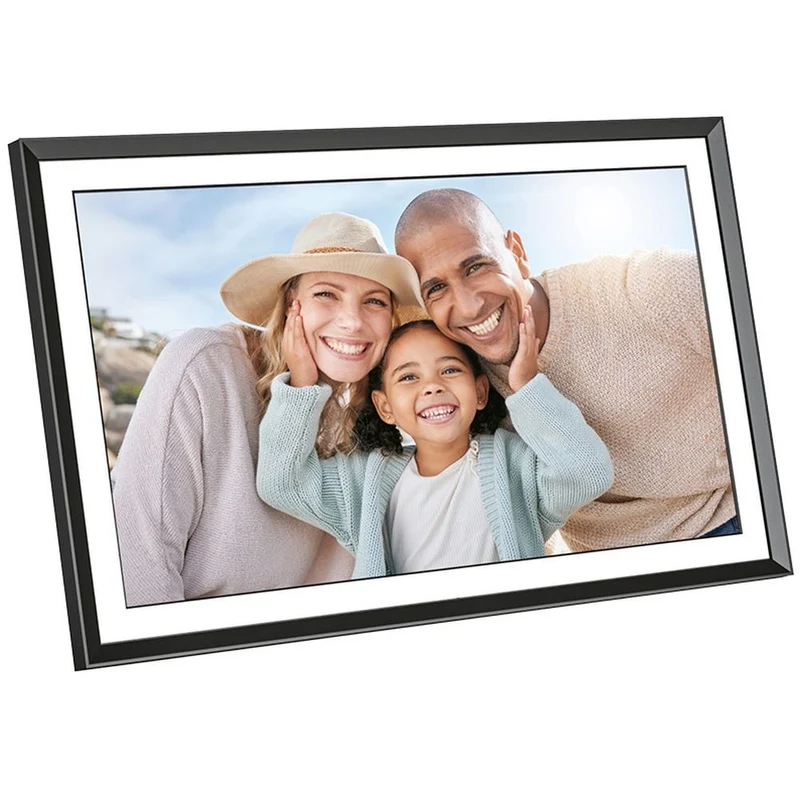 Agfaphoto Frameo Digitaler WiFi-Fotorahmen 15,6-Zoll, schwarz
