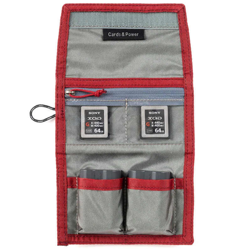 Think Tank Cards & Power V2.0 chilli pepper red