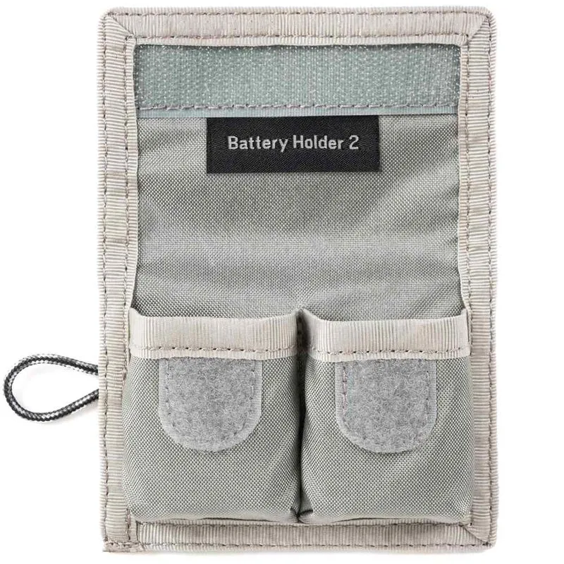 Think Tank Battery Holder 2 V2.0 Nickel Gray