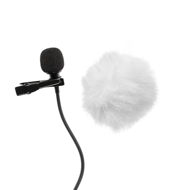 Caruba Windjammer / Deadcat für Lavalier weiß