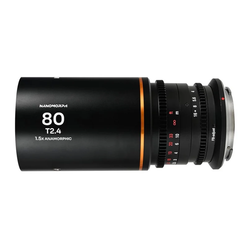 Laowa Nanomorph 80mm T2.4 1.5x S35 (Amber) Nikon Z