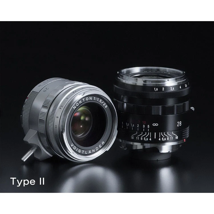 Voigtlander Nokton 1.5/28mm Type II VM aspherical, black