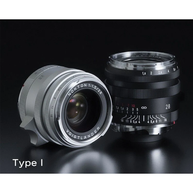 Voigtlander Nokton 1.5/28mm Type I VM aspherical, silver