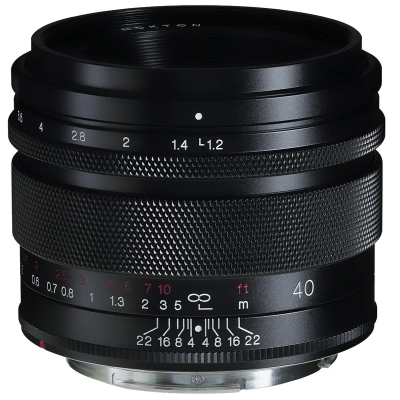 Voigtlander Nokton 1.2/40mm Canon RF-Mount aspherical, black