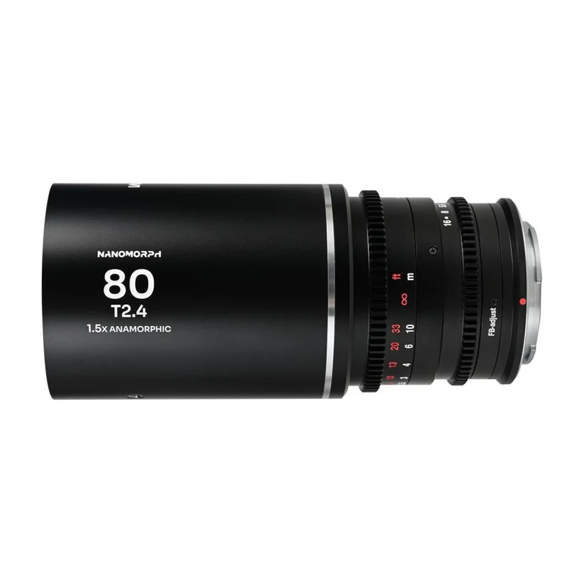 Laowa Nanomorph 80mm T2.4 1.5x S35 (Silber) Fuji X