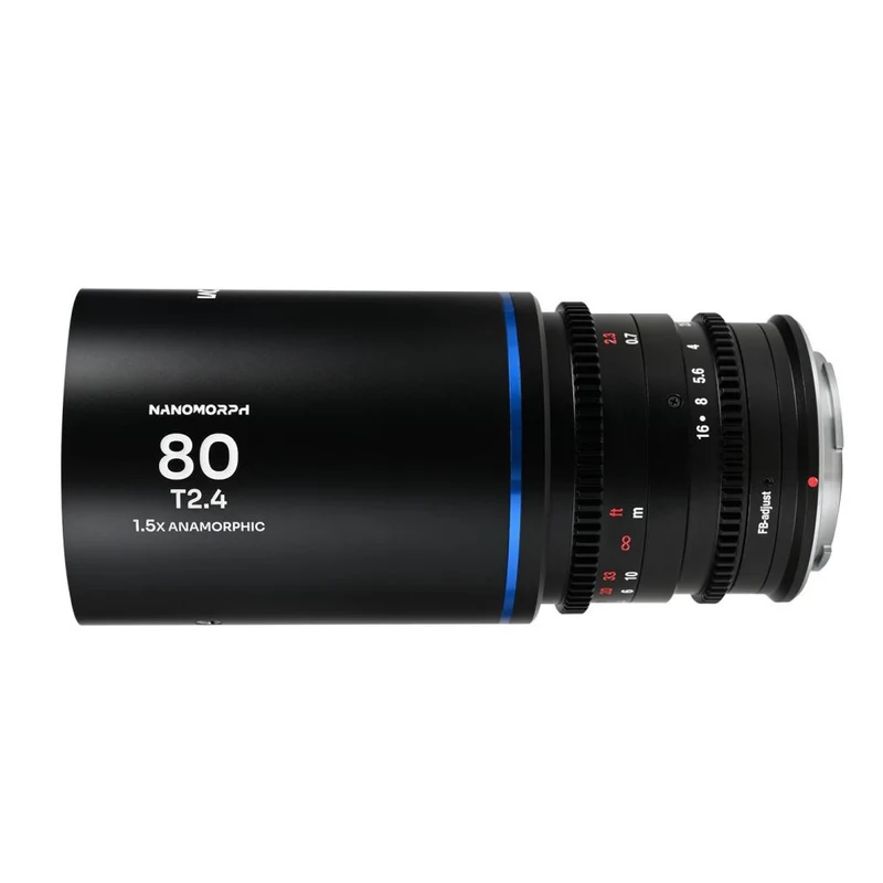 Laowa Nanomorph 80mm T2.4 1.5x S35 (Blue) Fuji X