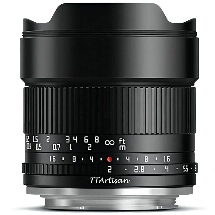 TTArtisan APS-C 10mm f/2 Canon RF mount Silver