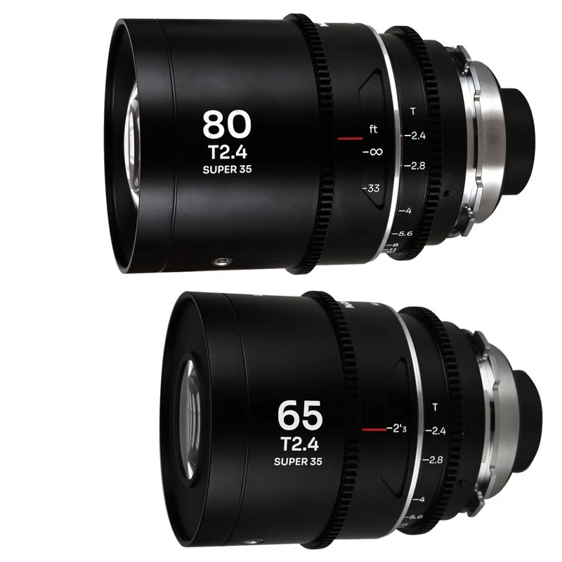 Laowa Nanomorph S35 Bundle (65mm, 80mm) (Silber) PL-EF