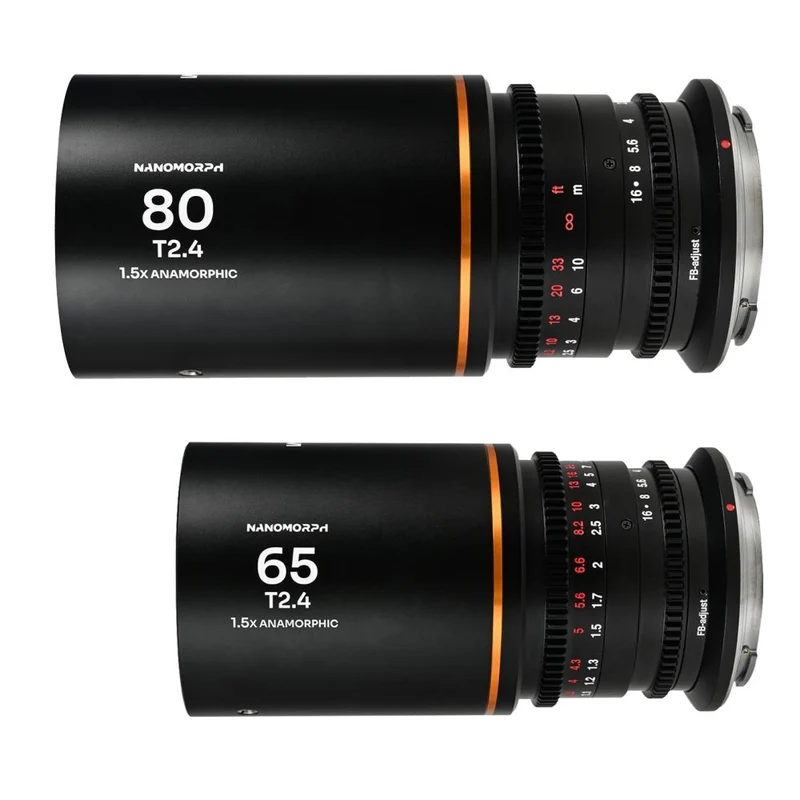 Laowa Nanomorph S35 Bundle (65mm, 80mm) (Amber) Nikon Z