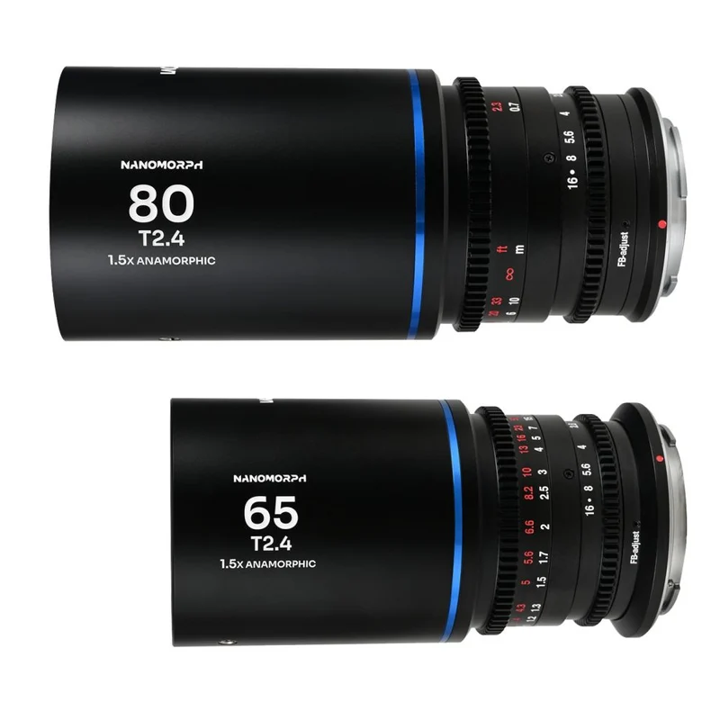 Laowa Nanomorph S35 Bundle (65mm, 80mm) (Blau) Canon RF