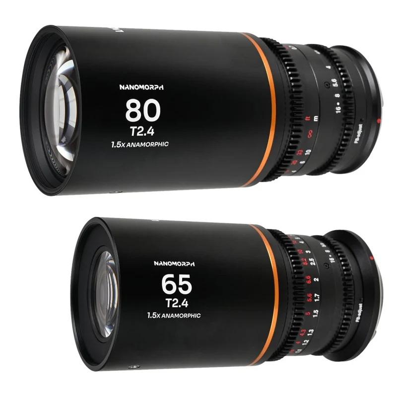 Laowa Nanomorph S35 Bundle (65mm, 80mm) (Amber) Canon RF