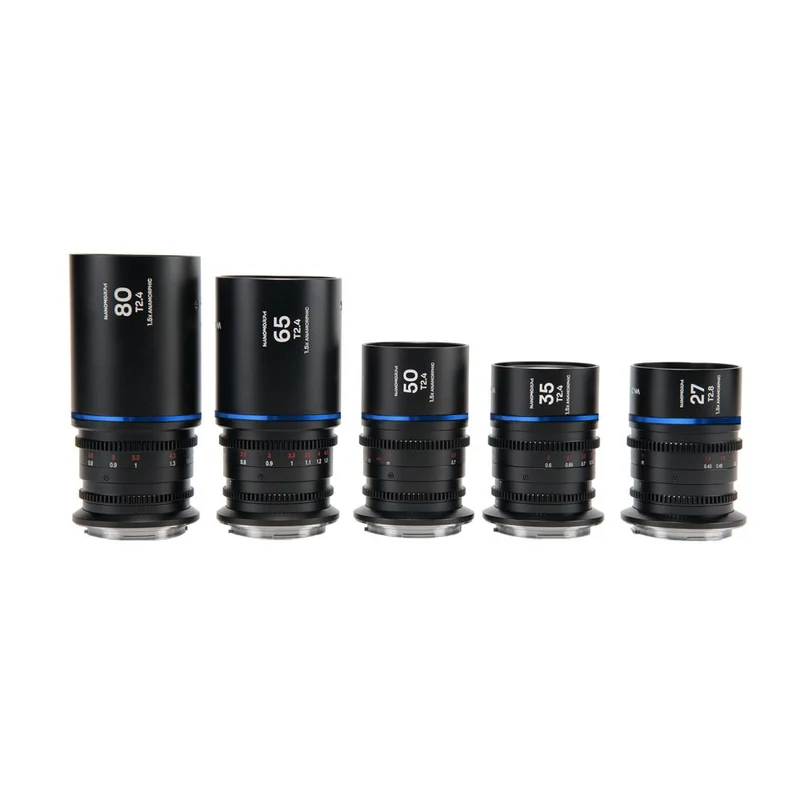 Laowa Nanomorph S35 Bundle (27,35,50,65,80mm) (Blau) Canon RF